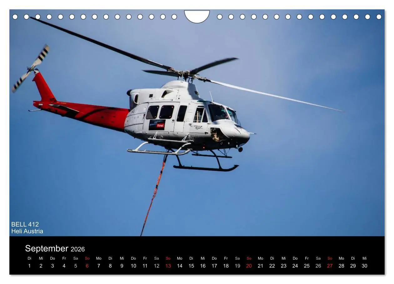 Bild: 9783516181715 | Hubschrauber im Einsatz (Wandkalender 2026 DIN A4 quer), CALVENDO...