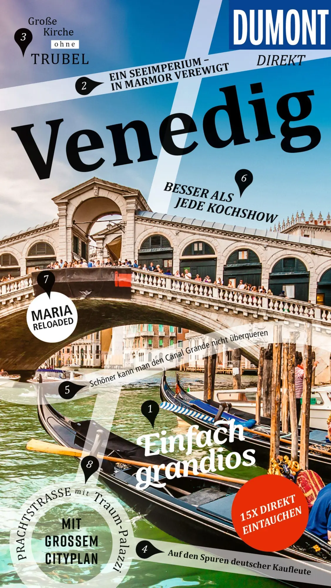 Cover: 9783616001715 | DUMONT direkt Reiseführer Venedig | Mit großem Cityplan | Taschenbuch