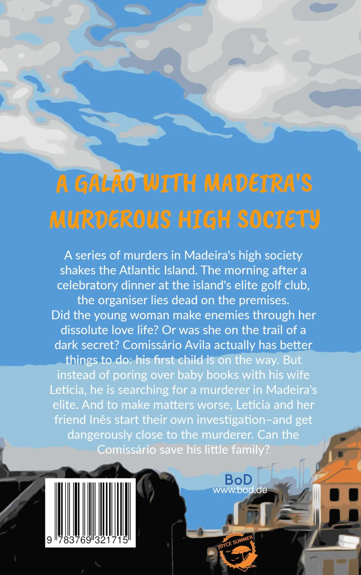 Rückseite: 9783769321715 | Madeira Grave | A thrilling Portuguese cosy mystery | Joyce Summer