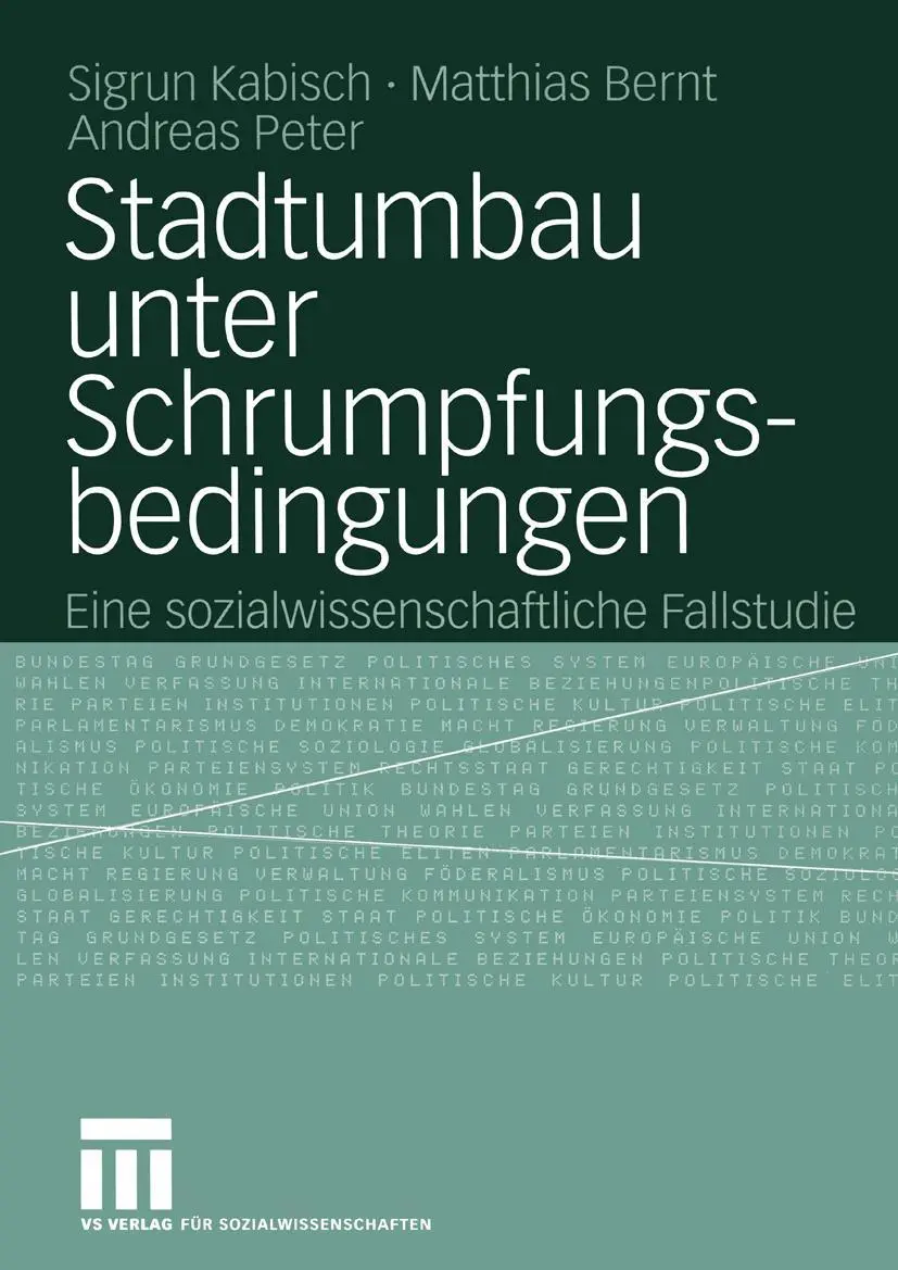 Cover: 9783810041715 | Stadtumbau unter Schrumpfungsbedingungen | Sigrun Kabisch (u. a.)