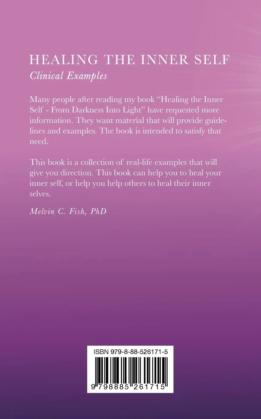 Rückseite: 9798885261715 | Healing The Inner Self - Clinical Examples | Melvin C. Fish (u. a.)