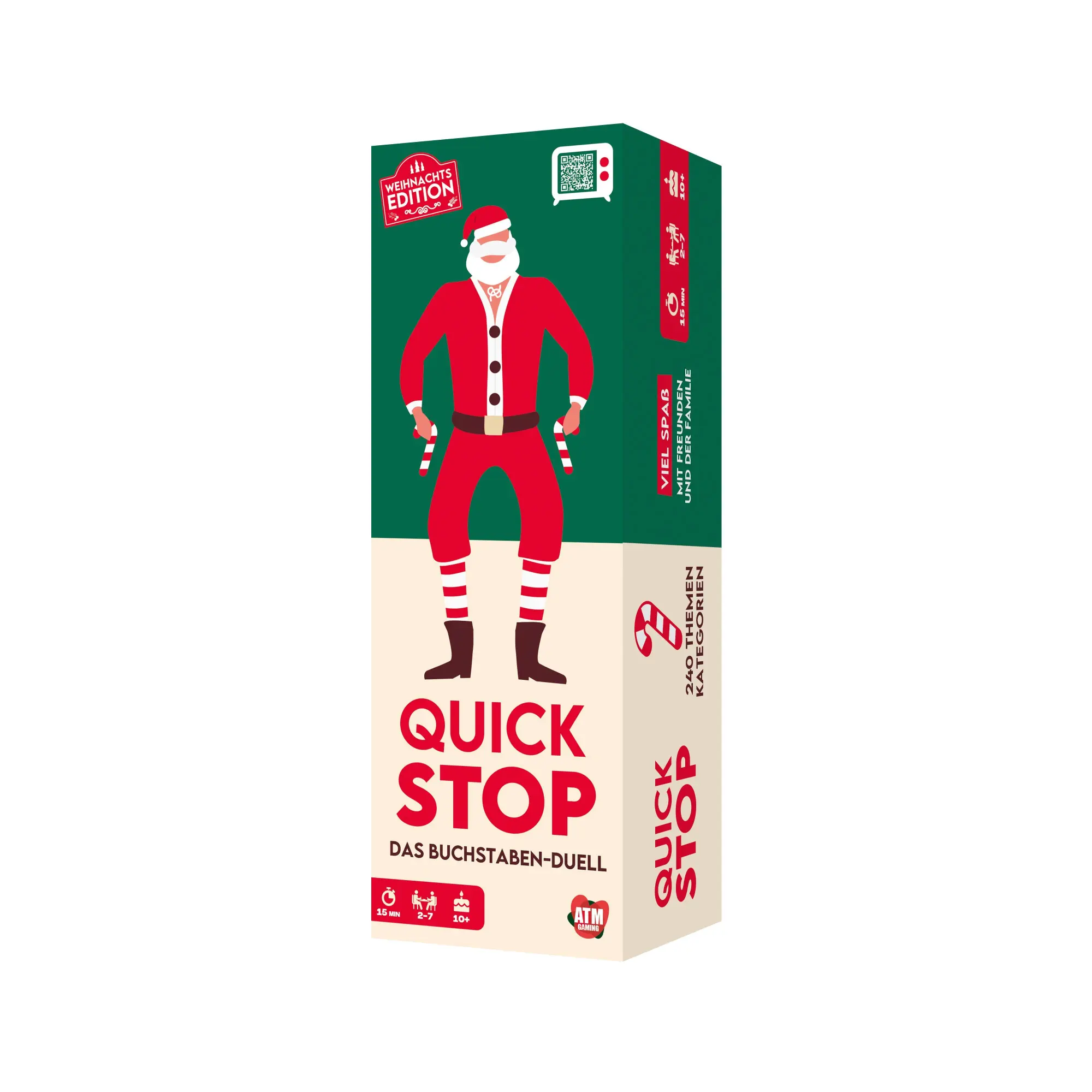 Cover: 3770011991815 | Quickstop | Das Buchstaben-Duell - Weihnachtsedition | Wannebroucq