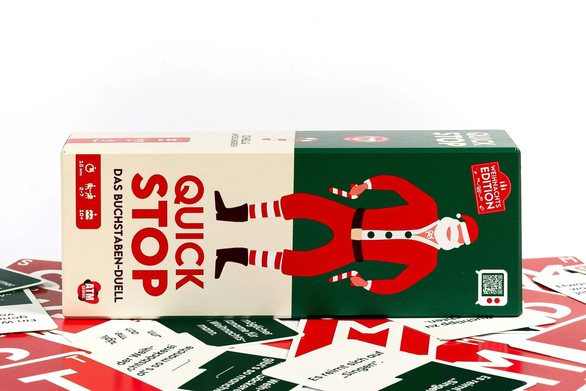 Bild: 3770011991815 | Quickstop | Das Buchstaben-Duell - Weihnachtsedition | Wannebroucq
