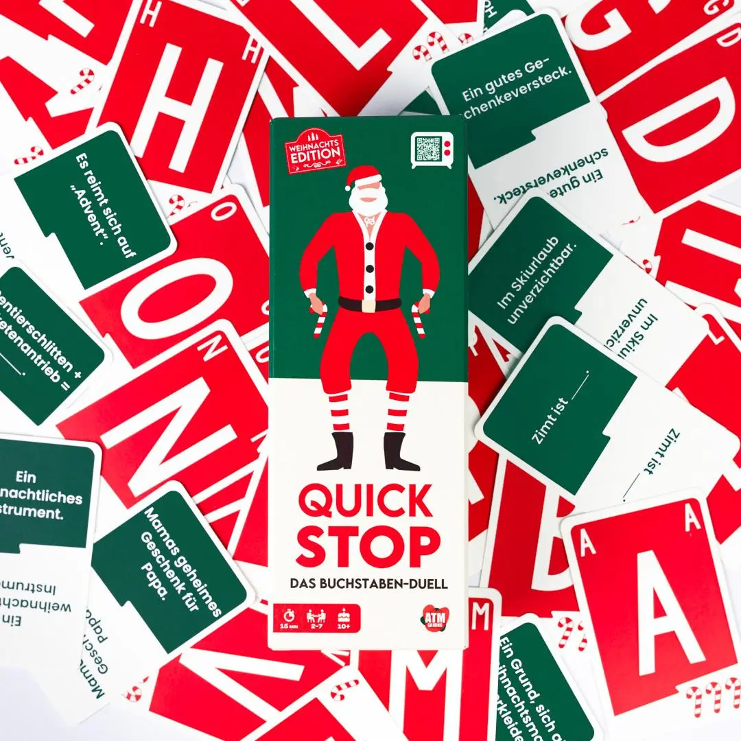 Bild: 3770011991815 | Quickstop | Das Buchstaben-Duell - Weihnachtsedition | Wannebroucq
