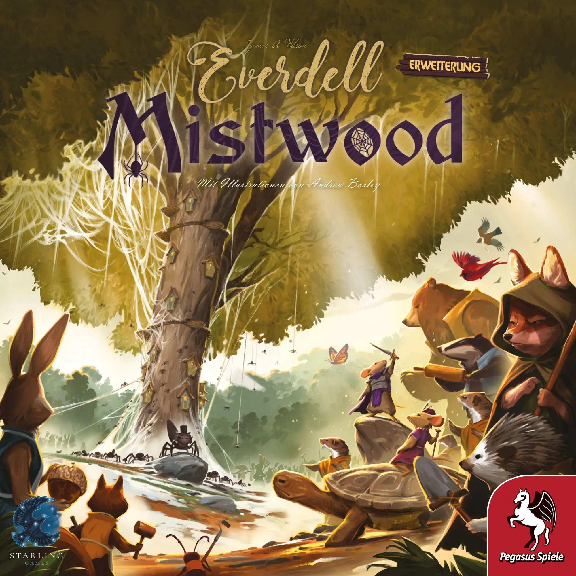 Bild: 4250231731815 | Everdell: Mistwood [Erweiterung] | James A. Wilson | Spiel | 57607G
