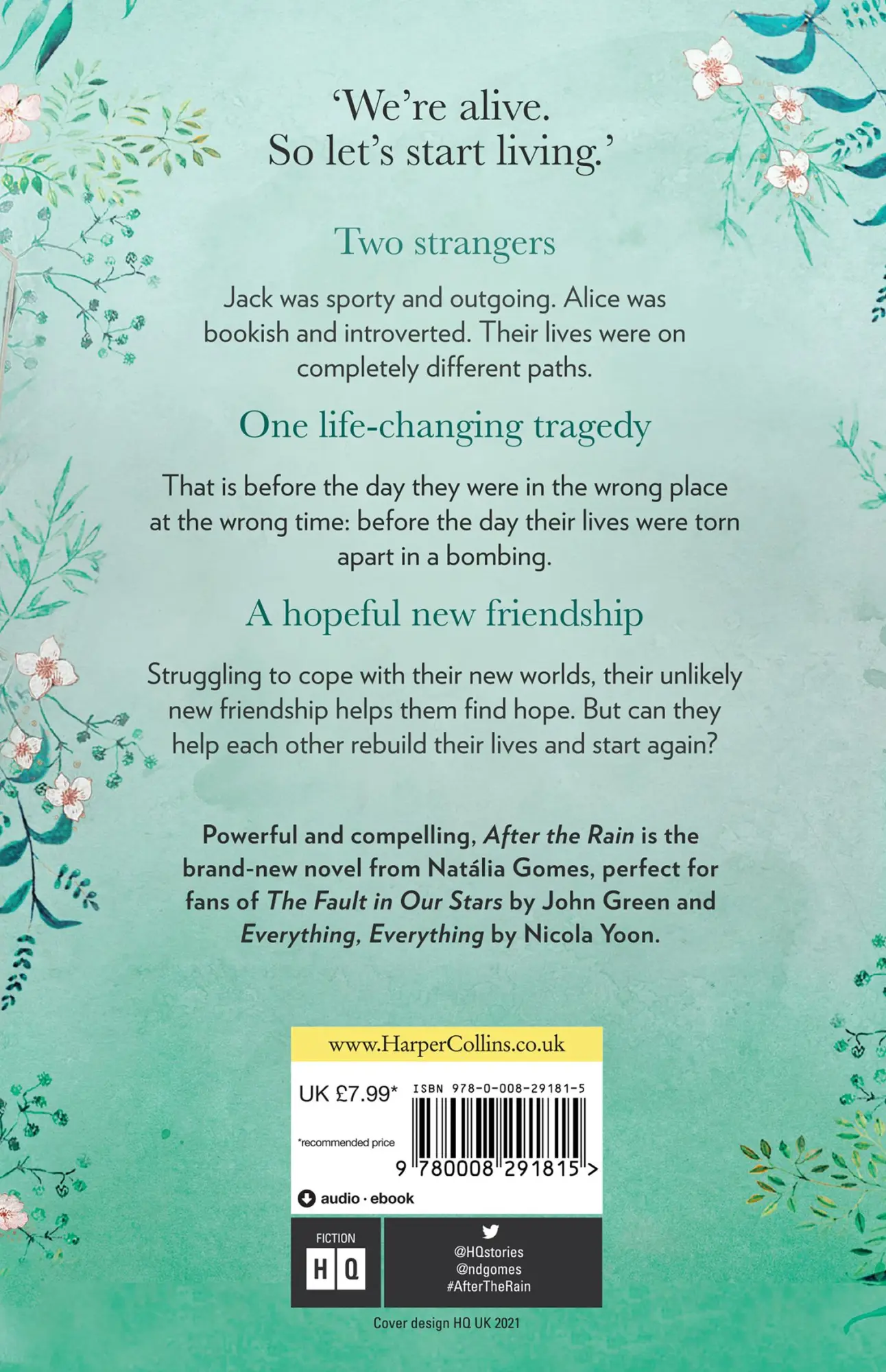 Rückseite: 9780008291815 | After the Rain | Natalia Gomes | Taschenbuch | 340 S. | Englisch