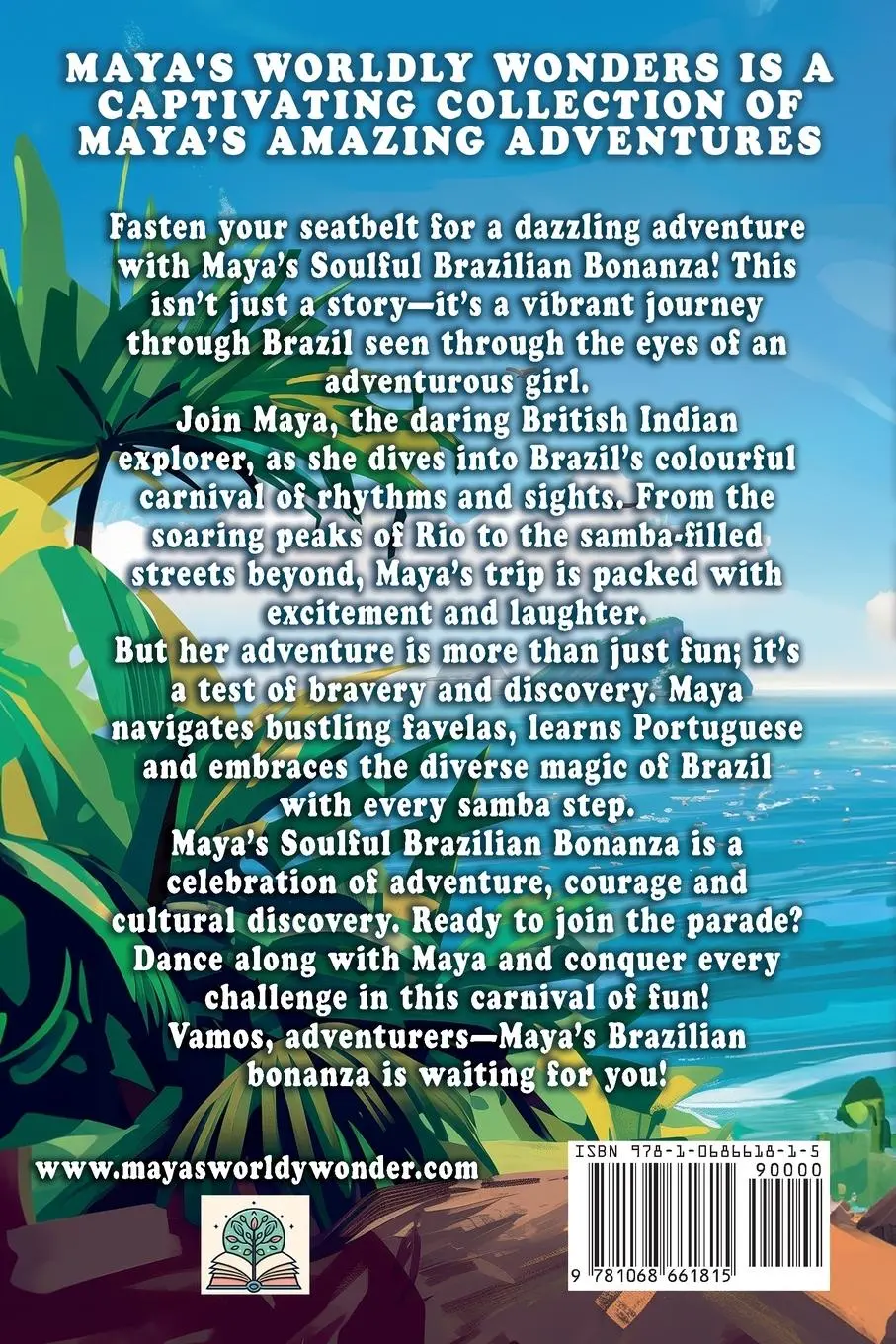 Rückseite: 9781068661815 | Maya's Worldly Wonders | Maya's Soulful Brazilian Bonanza | Chauhan