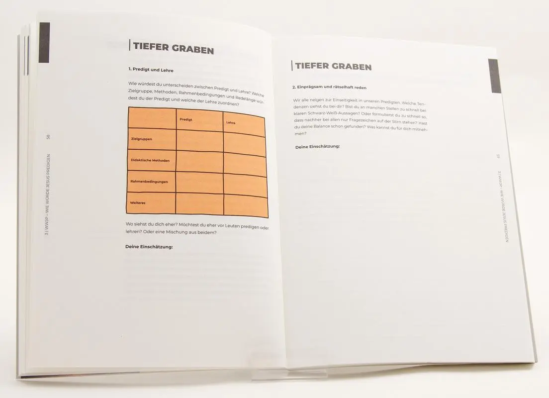 Bild: 9783417241815 | Preach | Dein Workbook fürs Predigen | Simon Wiebe | Taschenbuch