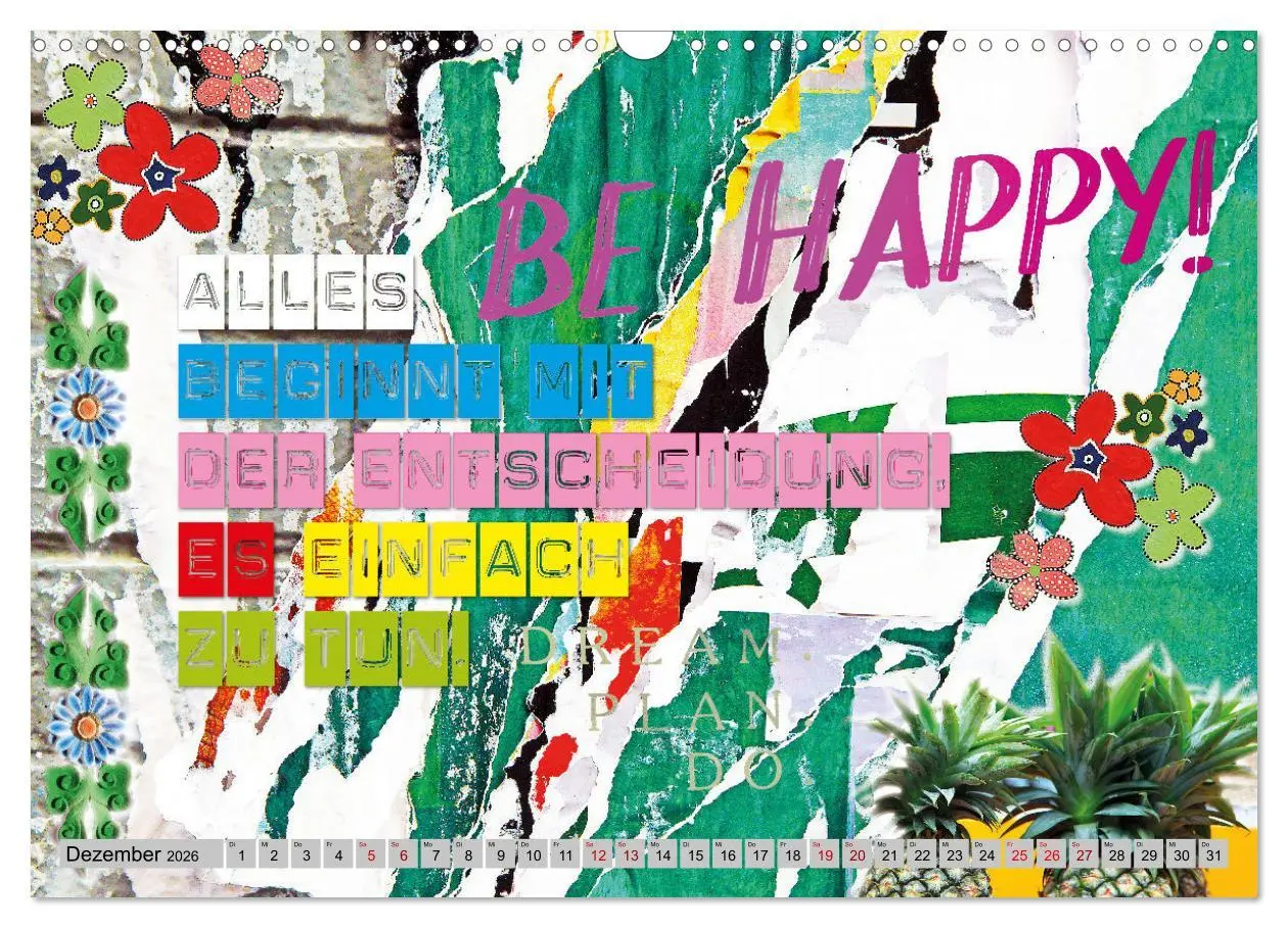 Bild: 9783457531815 | Optimisten leben länger (Wandkalender 2026 DIN A3 quer), CALVENDO...