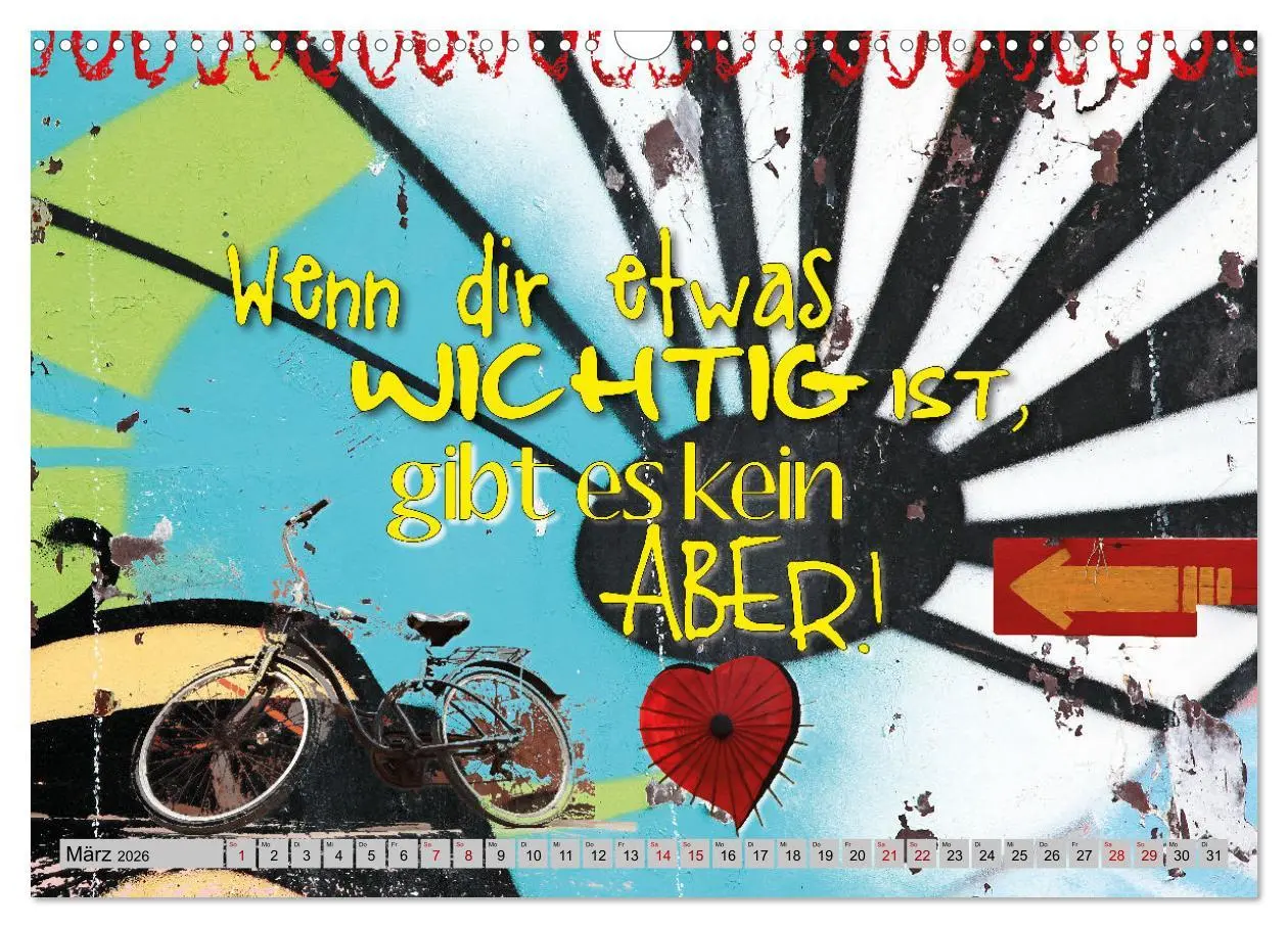 Bild: 9783457531815 | Optimisten leben länger (Wandkalender 2026 DIN A3 quer), CALVENDO...