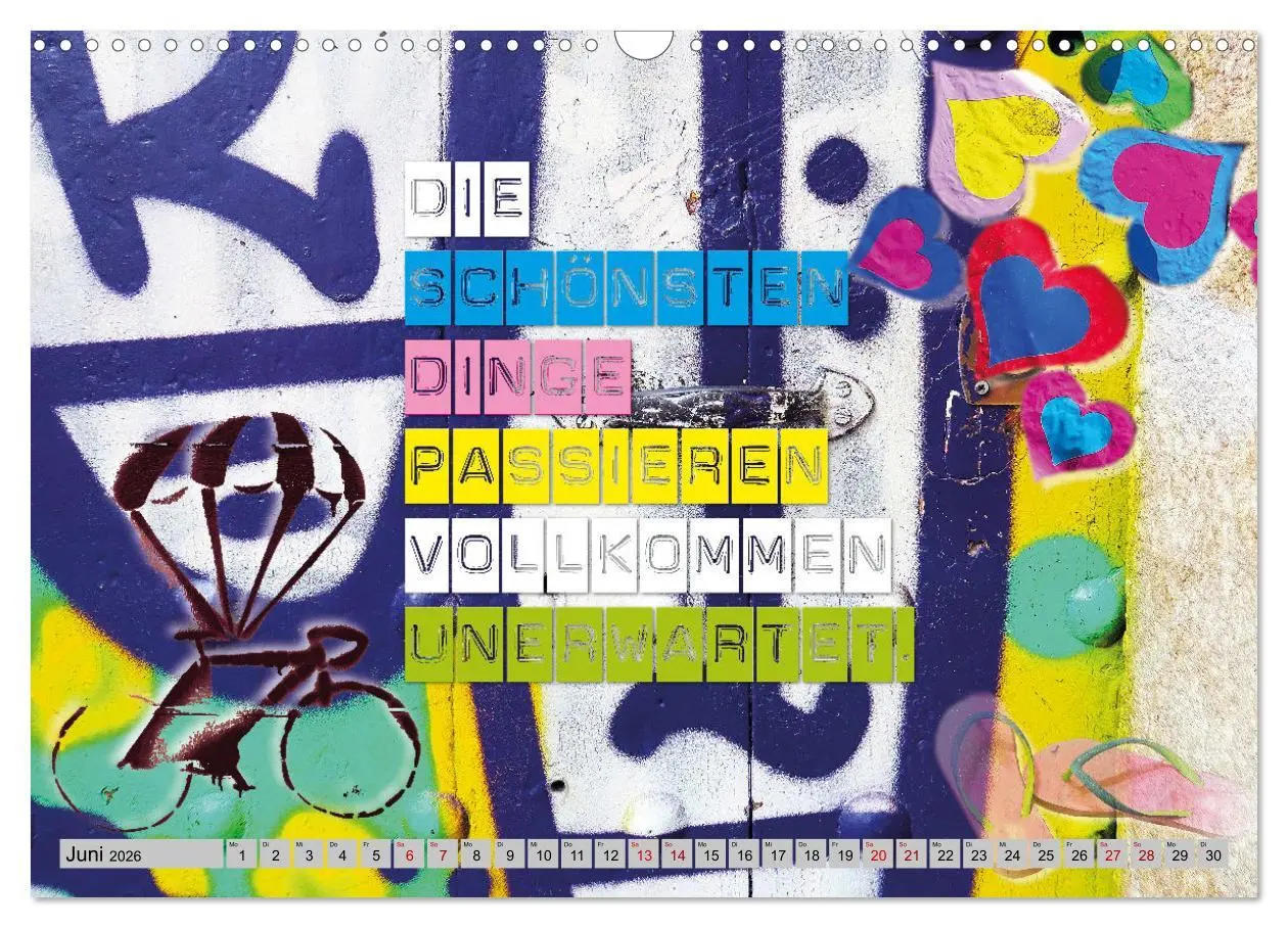 Bild: 9783457531815 | Optimisten leben länger (Wandkalender 2026 DIN A3 quer), CALVENDO...