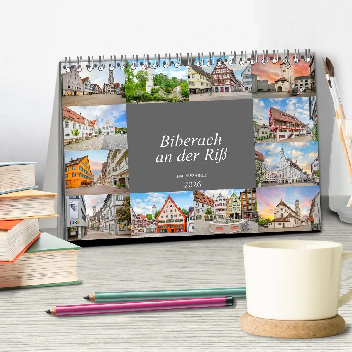 Bild: 9783457911815 | Biberach an der Riß Impressionen (Tischkalender 2026 DIN A5 quer),...