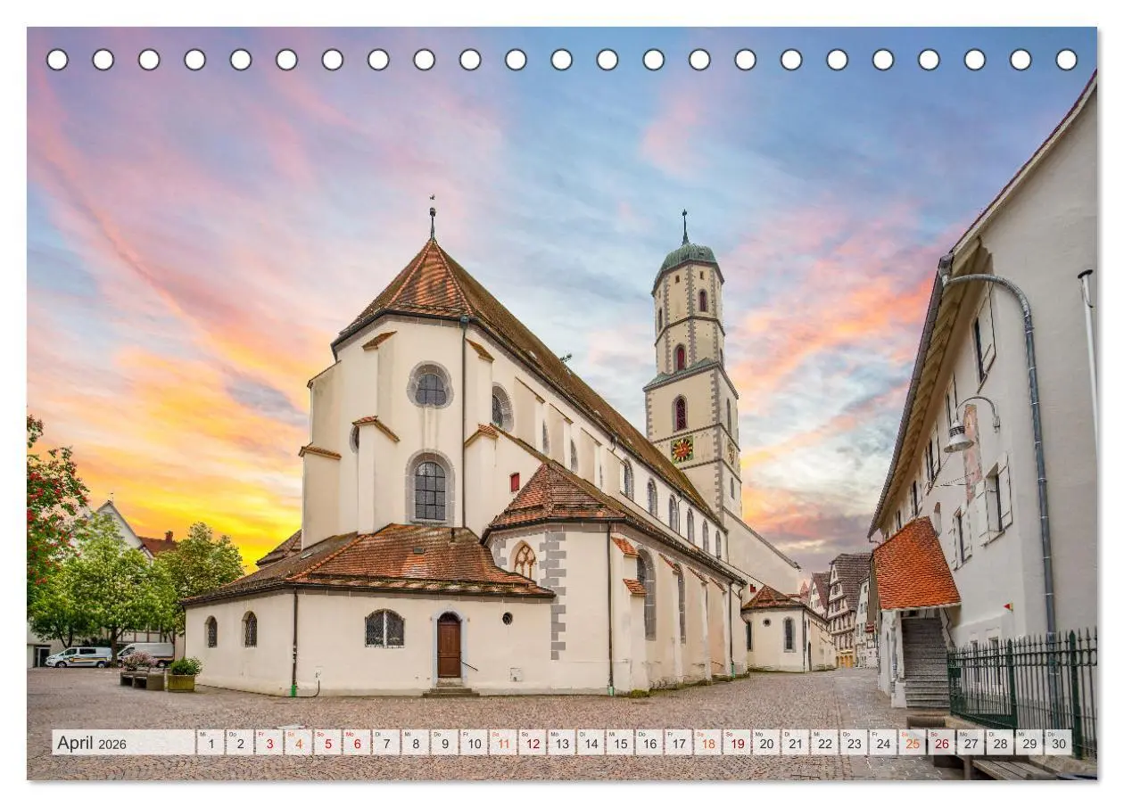 Bild: 9783457911815 | Biberach an der Riß Impressionen (Tischkalender 2026 DIN A5 quer),...