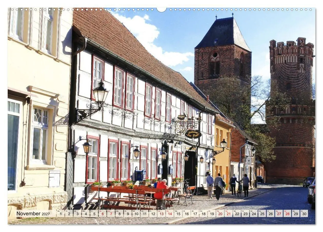 Bild: 9783569881815 | Tangermünde - Backstein und Elbe (Wandkalender 2027 DIN A2 quer),...