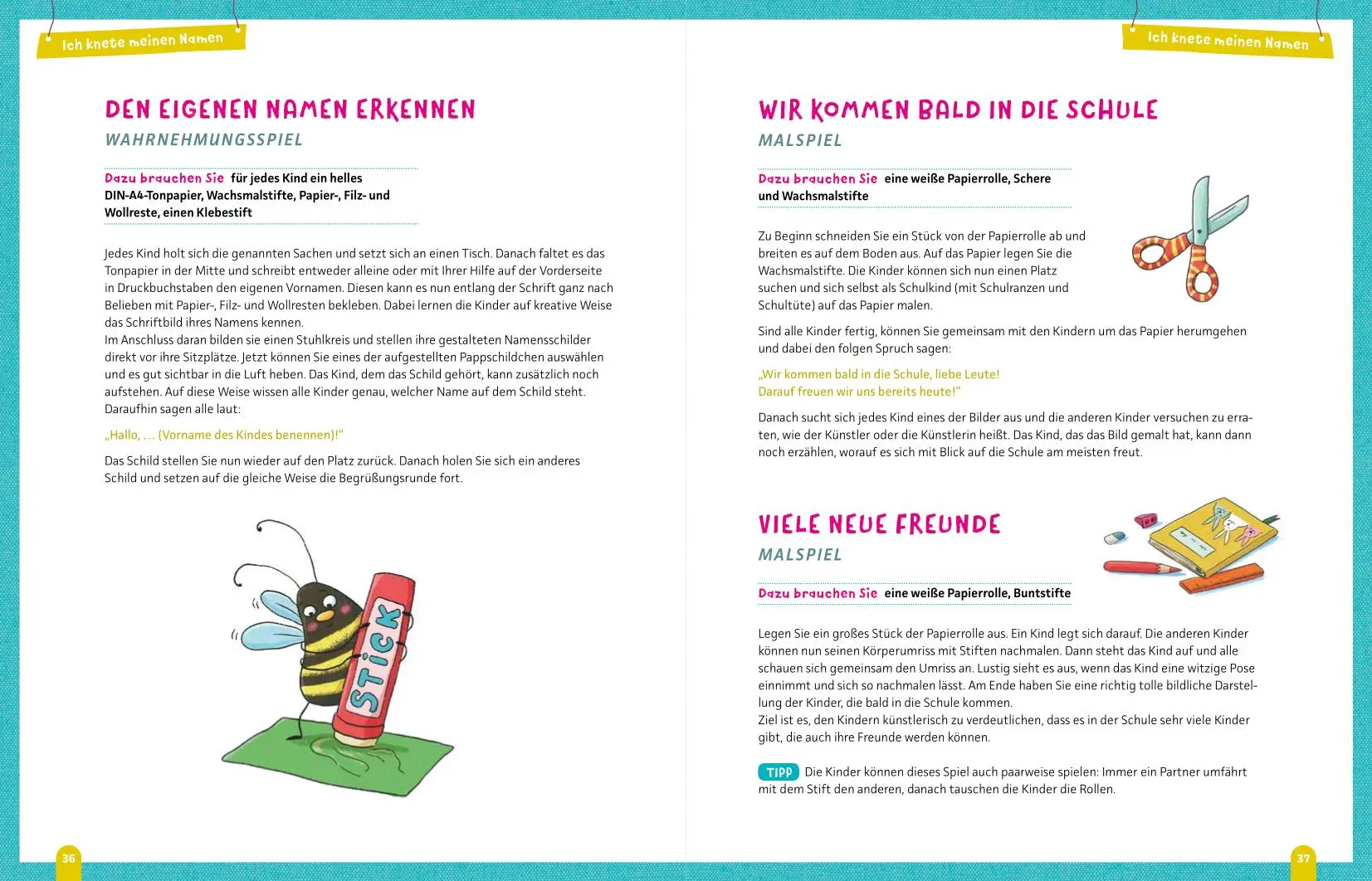 Bild: 9783780651815 | Spiel- und Lernideen für Vorschulkinder | Andrea Erkert | Taschenbuch