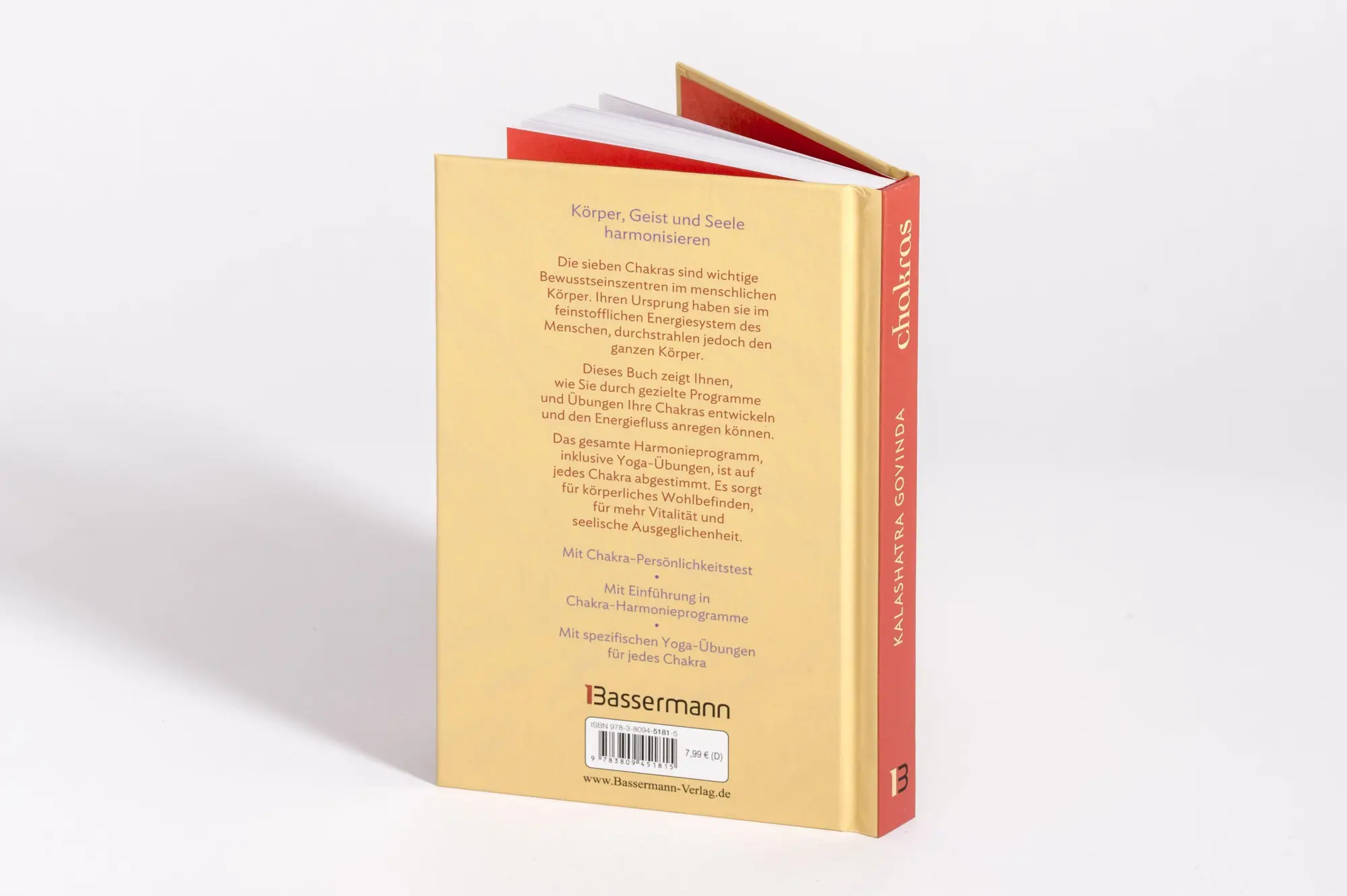 Bild: 9783809451815 | Chakras | Kalashatra Govinda | Buch | 160 S. | Deutsch | 2026