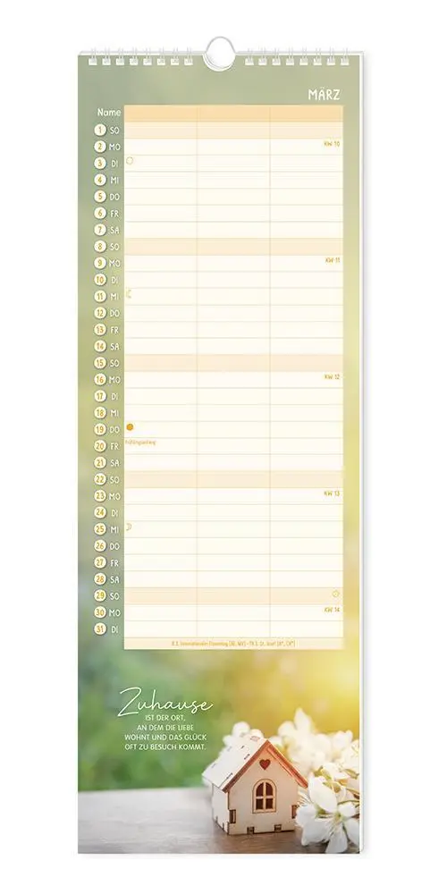 Bild: 9783986361815 | Paarplaner 2026 Seite an Seite | Paarplaner | Original | Kalender