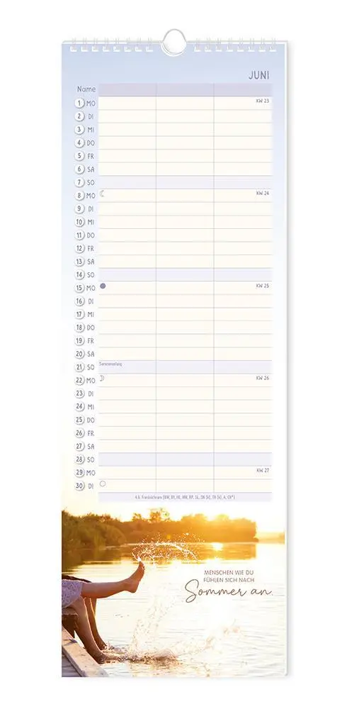 Bild: 9783986361815 | Paarplaner 2026 Seite an Seite | Paarplaner | Original | Kalender