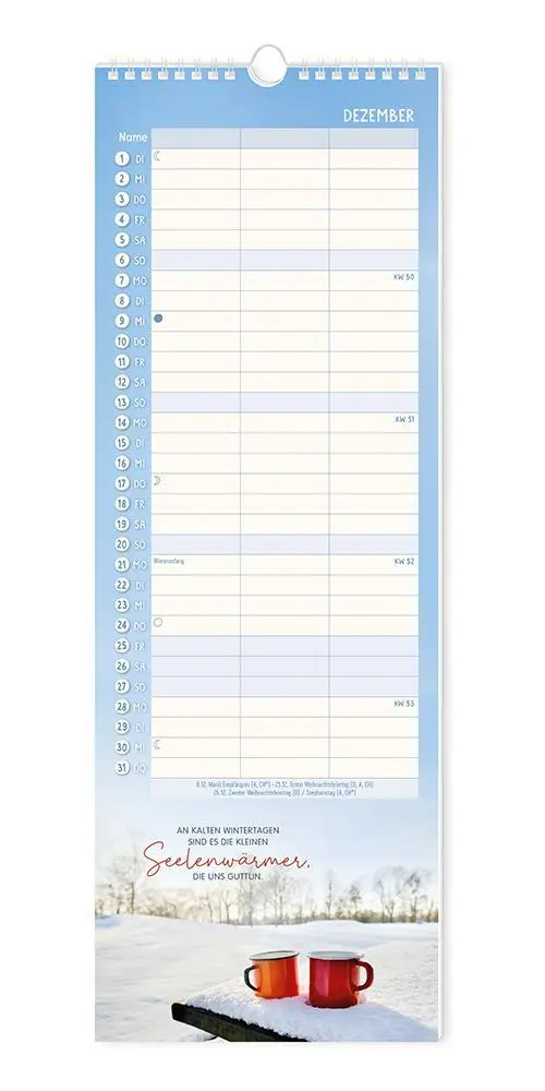 Bild: 9783986361815 | Paarplaner 2026 Seite an Seite | Paarplaner | Original | Kalender