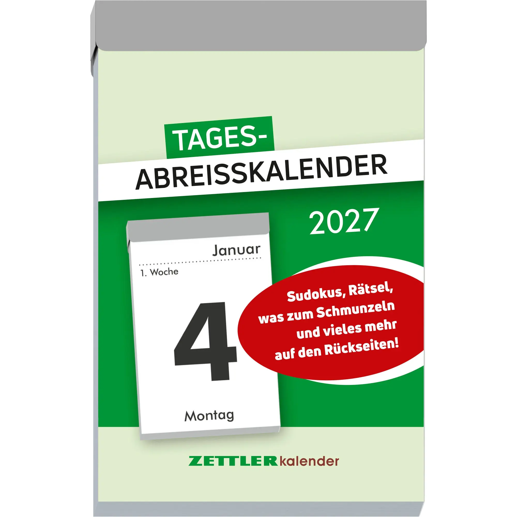 Cover: 4069095011915 | Tagesabreißkalender L 2027 | Neumann Verlage GmbH &amp; Co KG | Kalender