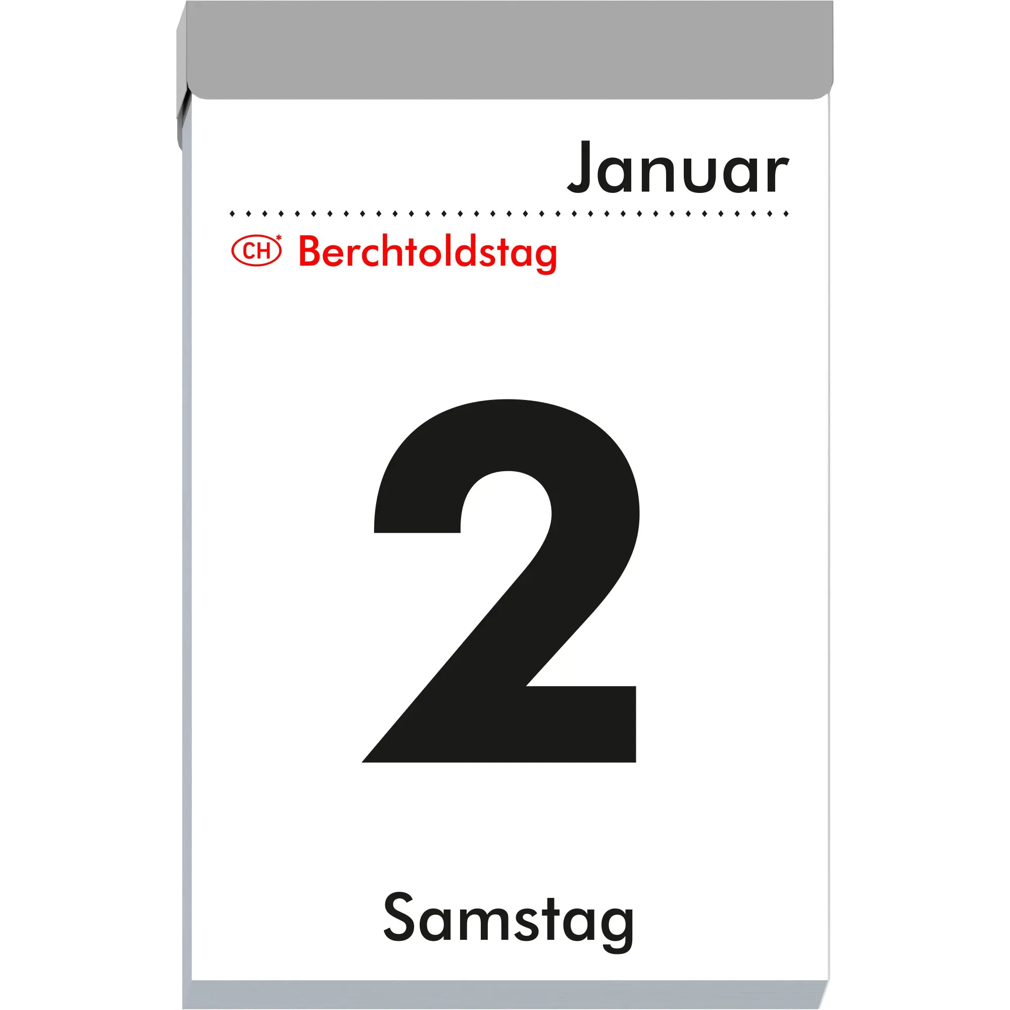Bild: 4069095011915 | Tagesabreißkalender L 2027 | Neumann Verlage GmbH &amp; Co KG | Kalender