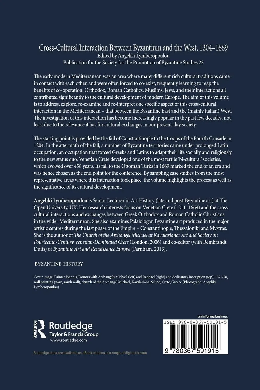 Rückseite: 9780367591915 | Cross-Cultural Interaction Between Byzantium and the West, 1204-1669