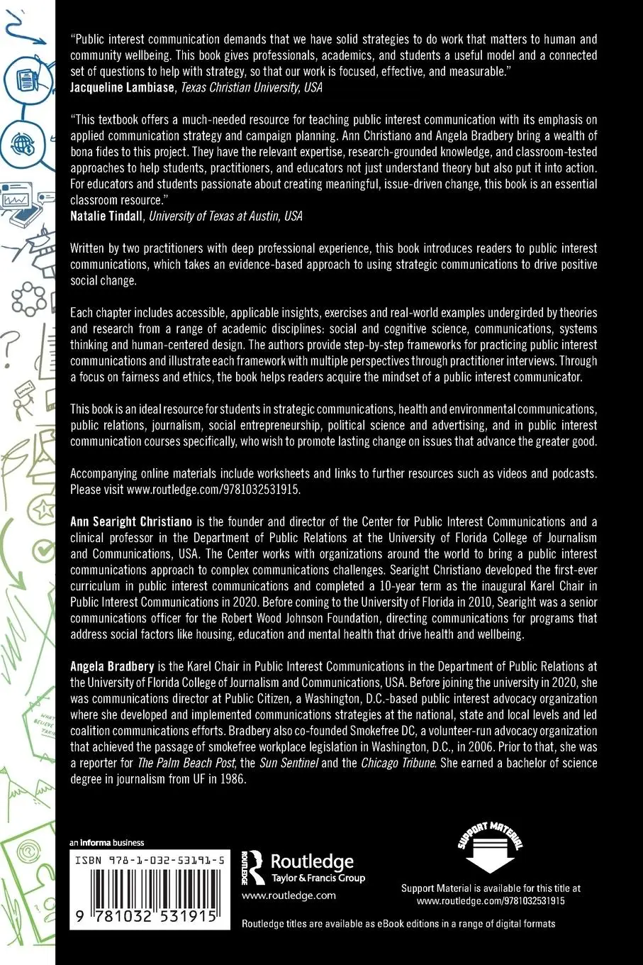Rückseite: 9781032531915 | Public Interest Communications | Strategy for Changemakers | Buch