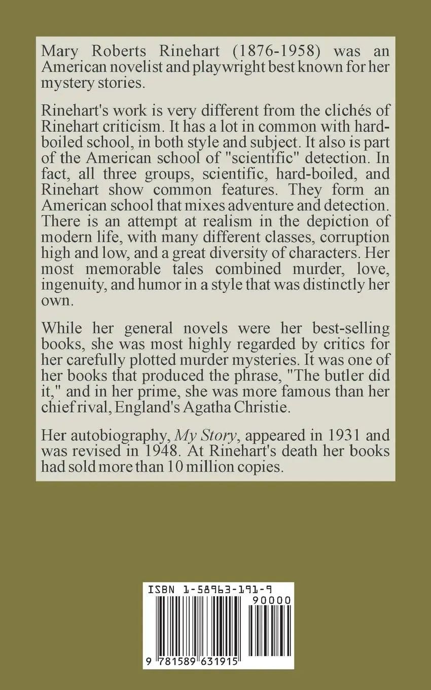 Rückseite: 9781589631915 | The Amazing Adventures of Letitia Carberry | Mary Roberts Rinehart