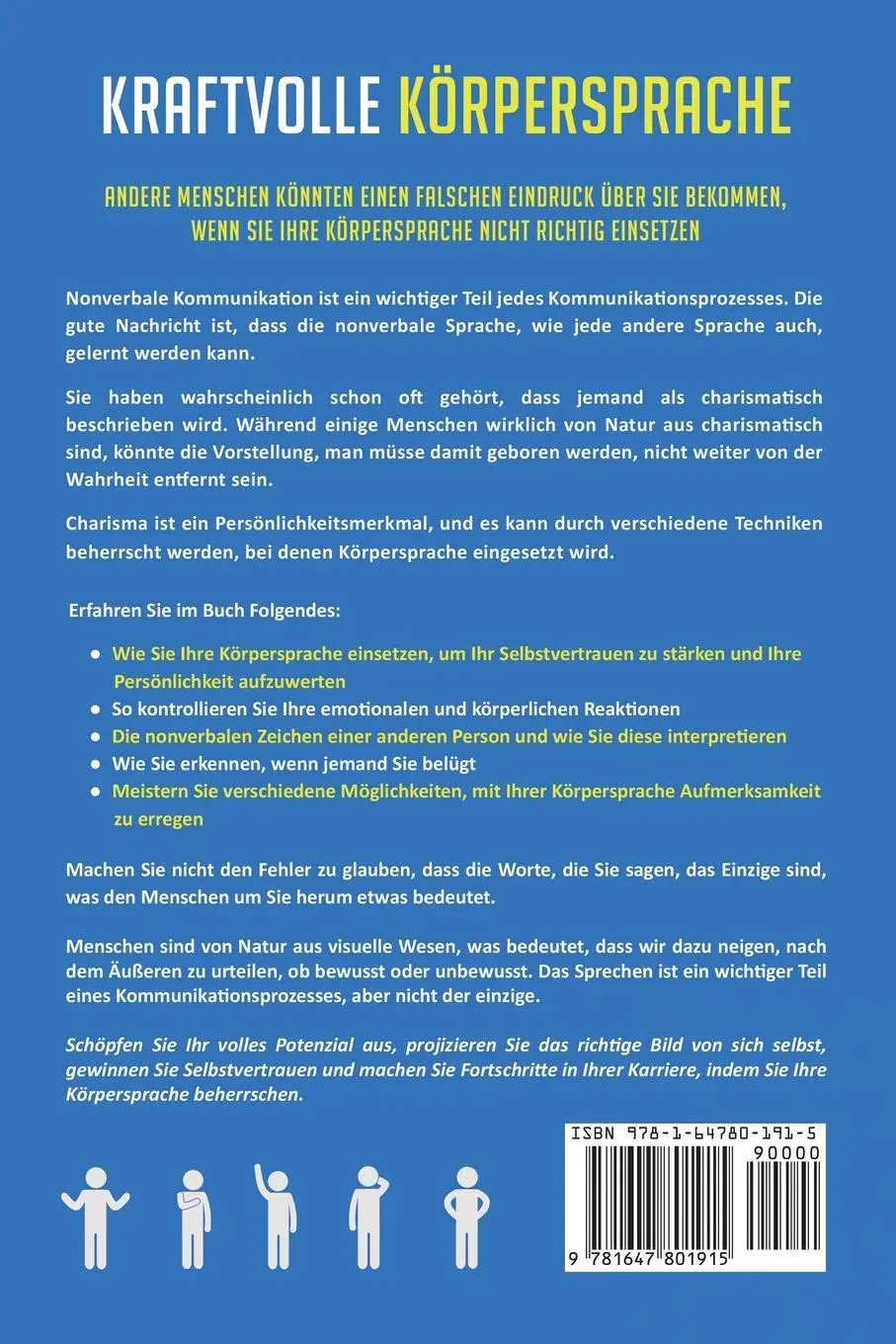 Rückseite: 9781647801915 | Kraftvolle Körpersprache | Gerard Shaw | Taschenbuch | 2020