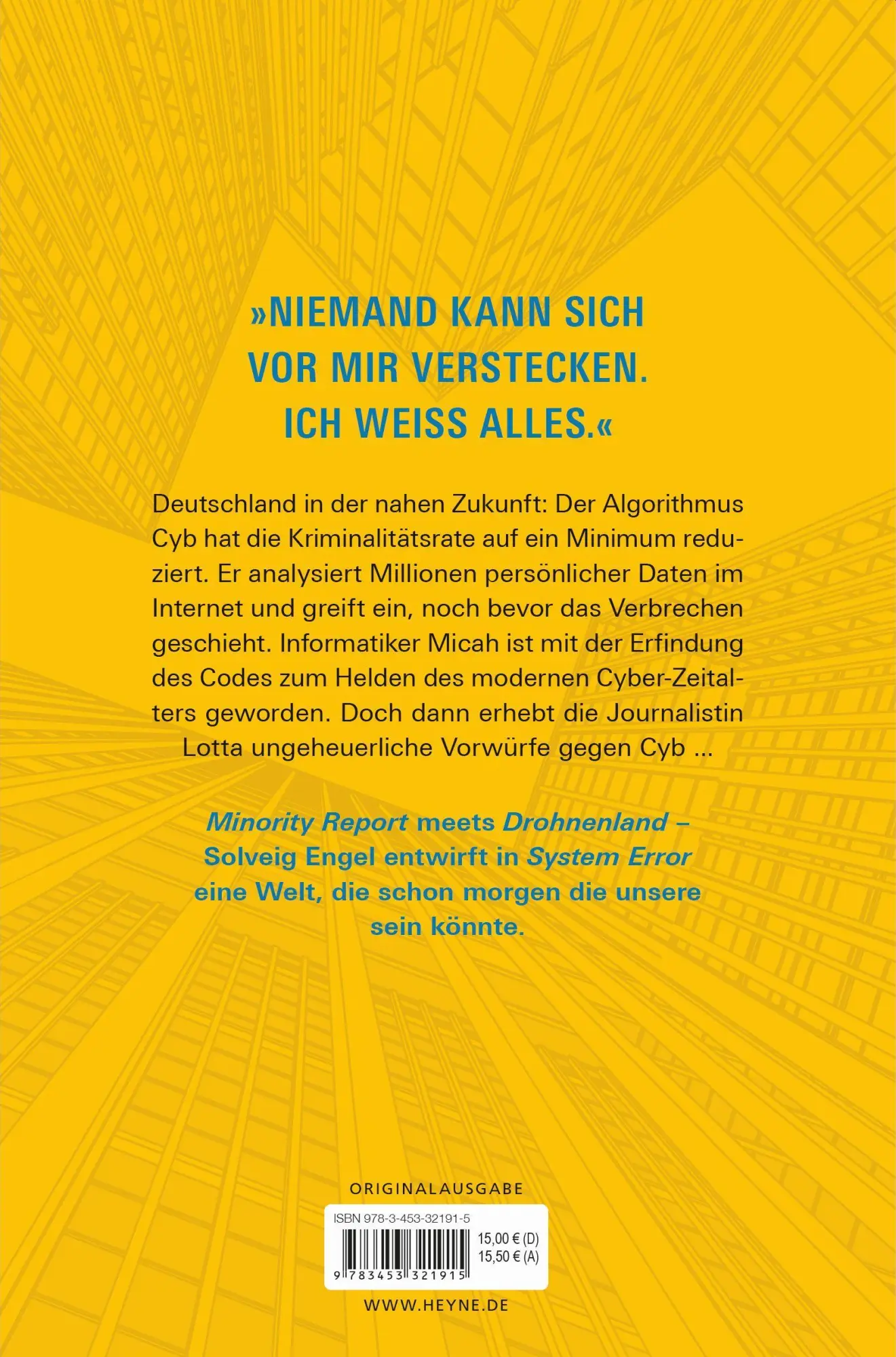 Bild: 9783453321915 | System Error | Roman | Solveig Engel | Taschenbuch | 384 S. | Deutsch