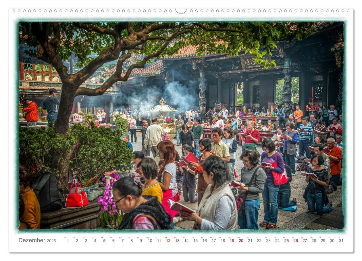 Bild: 9783457381915 | Taipeh, Hauptstadt von Taiwan (hochwertiger Premium Wandkalender...