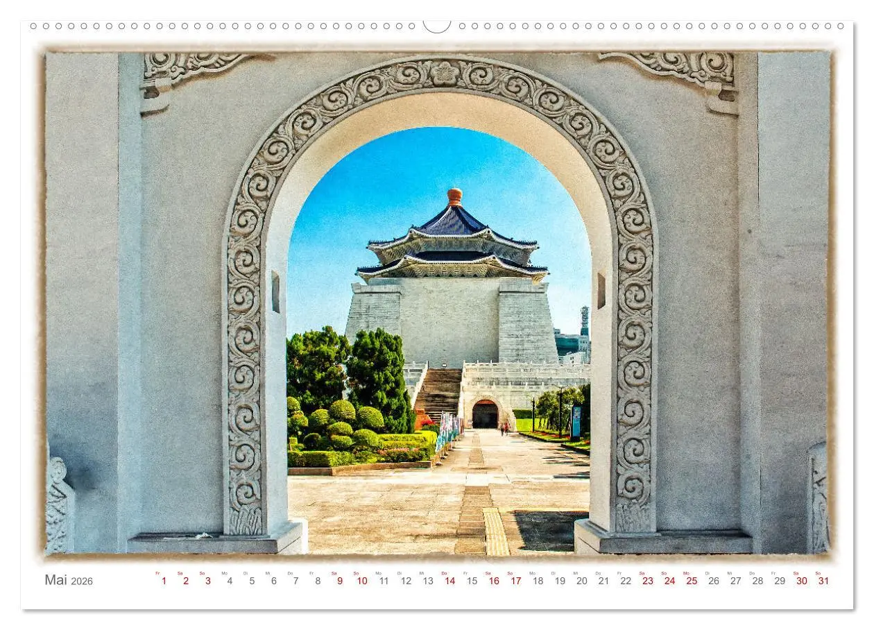 Bild: 9783457381915 | Taipeh, Hauptstadt von Taiwan (hochwertiger Premium Wandkalender...