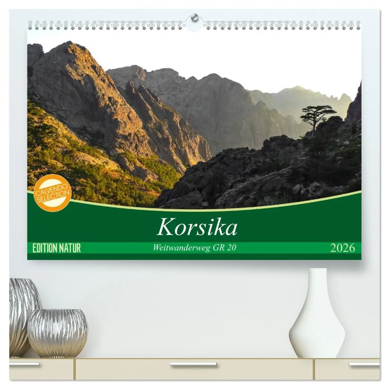 Cover: 9783457761915 | Korsika - Weitwanderweg GR 20 (hochwertiger Premium Wandkalender...