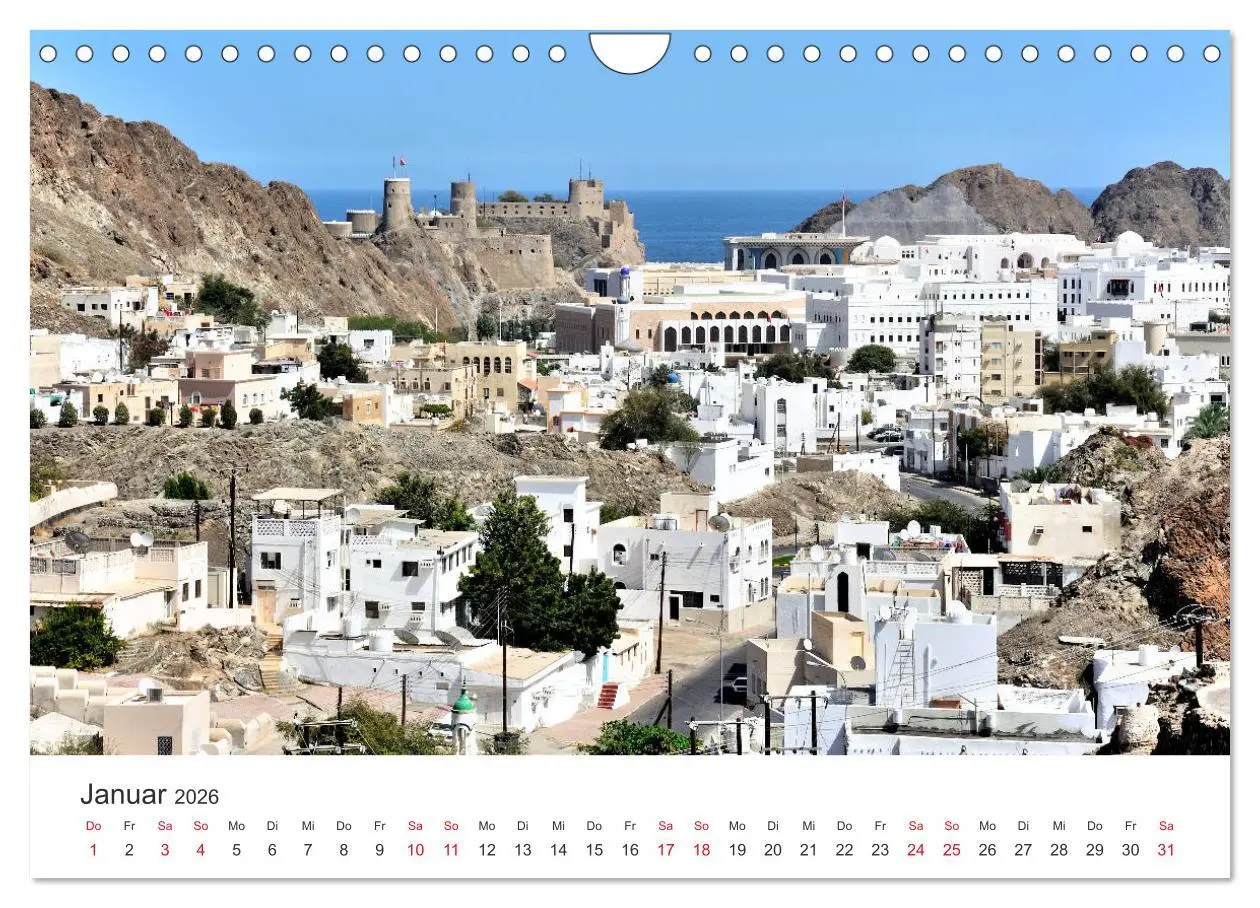 Bild: 9783457901915 | Sultanat Oman - Land des Orients (Wandkalender 2026 DIN A4 quer),...
