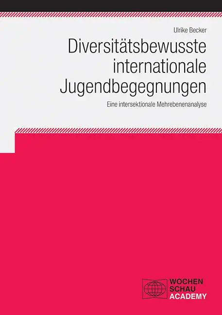 Cover: 9783734411915 | Diversitätsbewusste internationale Jugendbegegnungen | Ulrike Becker