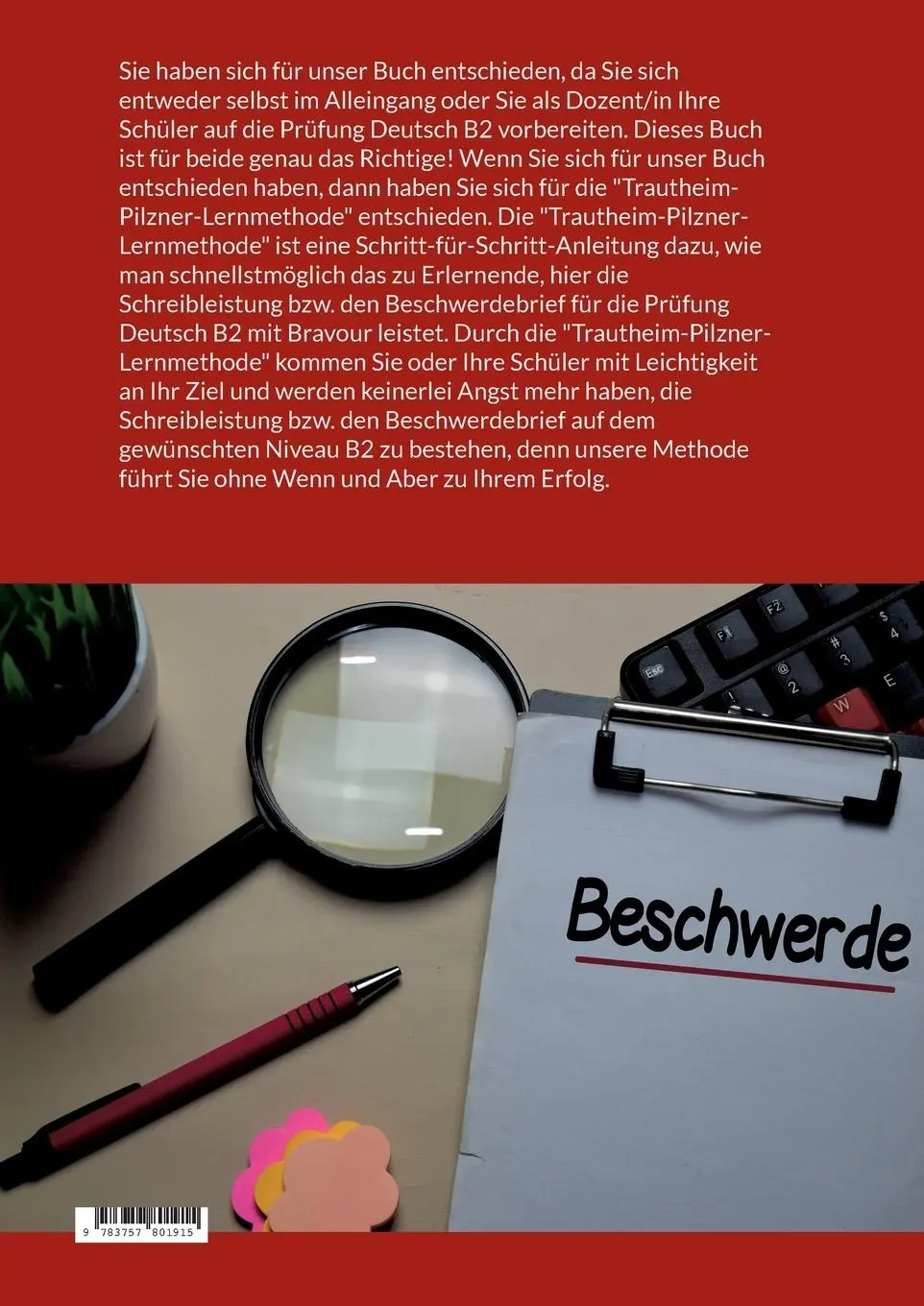 Rückseite: 9783757801915 | Deutsch B2 Beschwerdebriefe Schreiben | Rosa von Trautheim (u. a.)