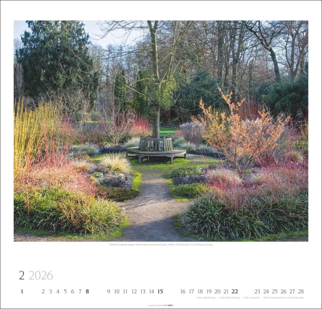 Bild: 9783839901915 | Gartenträume Kalender 2026 | Marion Nickig | Kalender | Spiralbindung