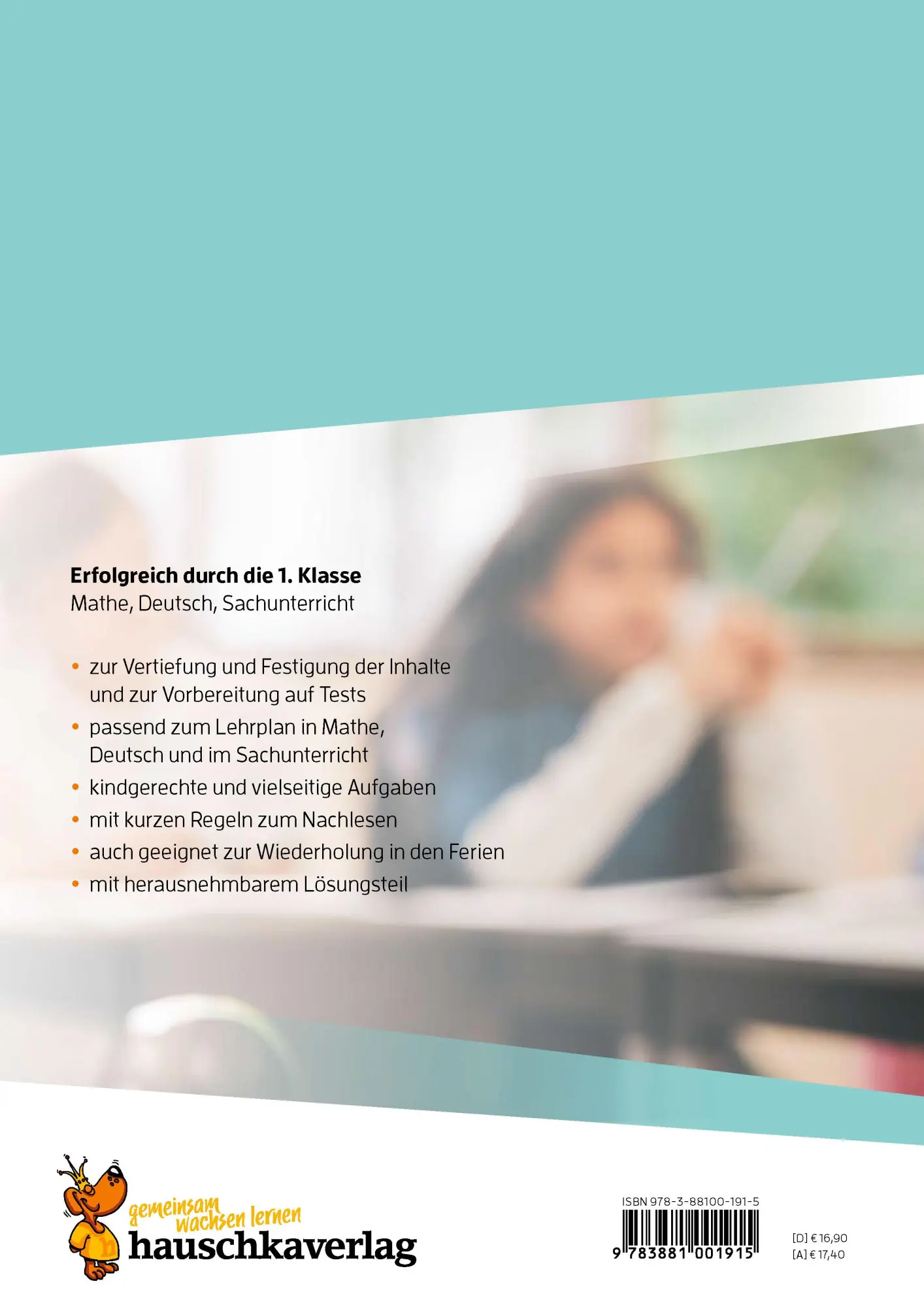 Bild: 9783881001915 | Erfolgreich durch die 1. Klasse - Mathe, Deutsch, Sachunterricht