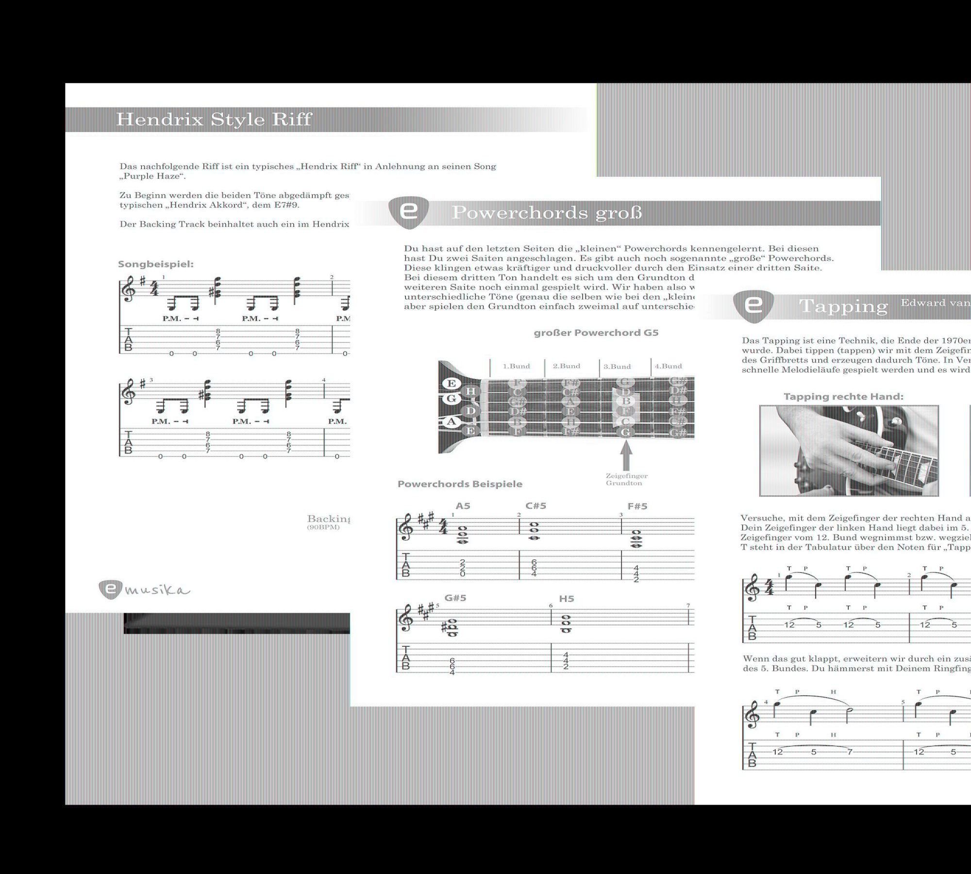 Bild: 9783949891915 | E-Gitarre lernen leicht gemacht - Das E-Gitarrenbuch für Anfänger