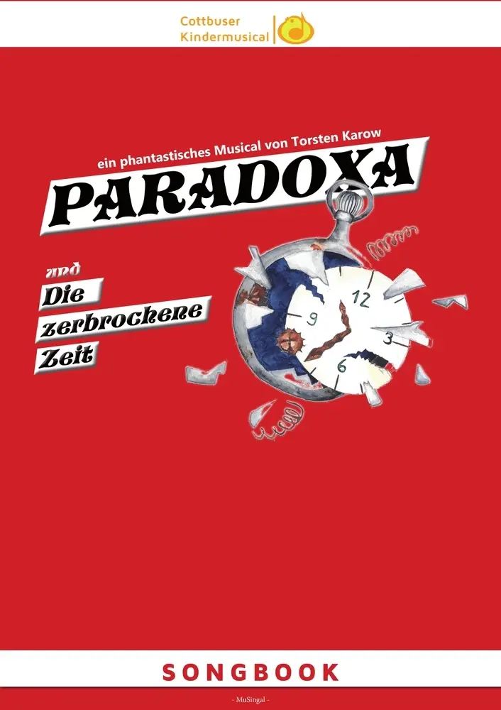 Cover: 9783969691915 | Songbook: PARADOXA und die zerbrochene Zeit | Torsten Karow | Buch
