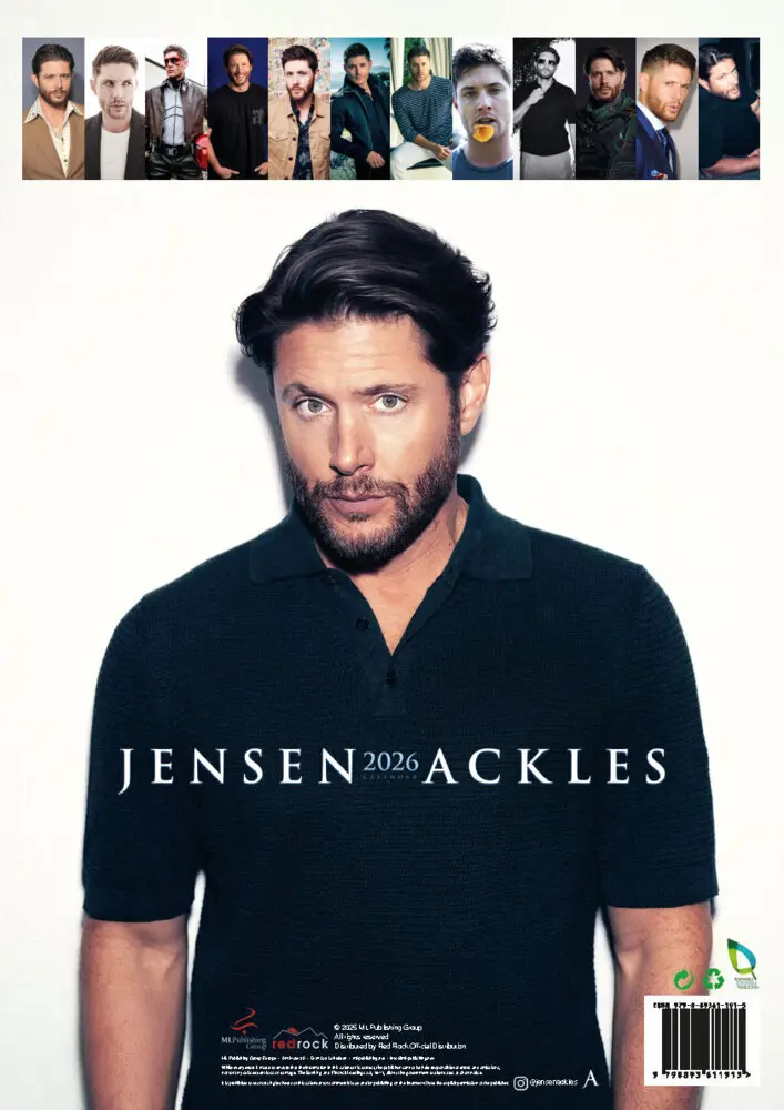 Bild: 9798893611915 | Jensen Ackles Kalender 2026 | Der Star aus Supernatural | Kalender