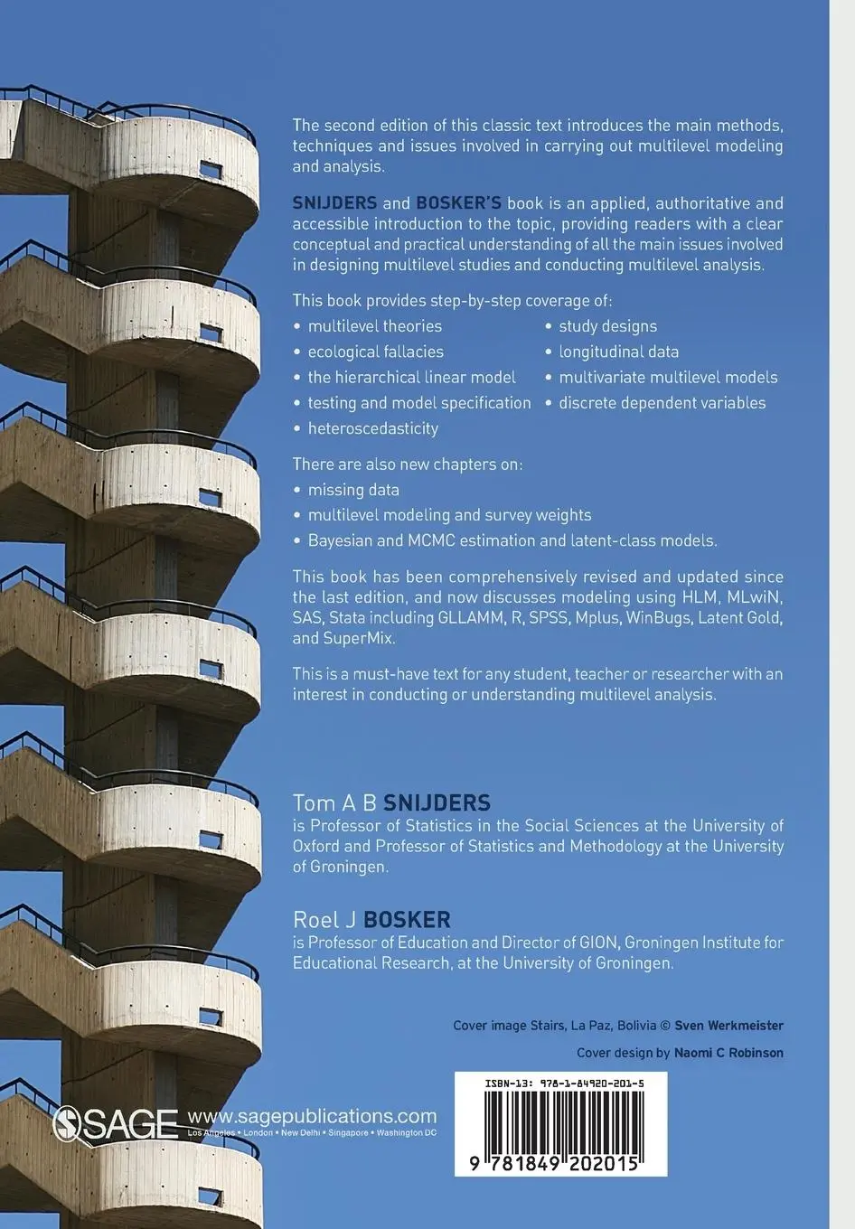 Rückseite: 9781849202015 | Multilevel Analysis | Tom A B Snijders (u. a.) | Taschenbuch | 2011