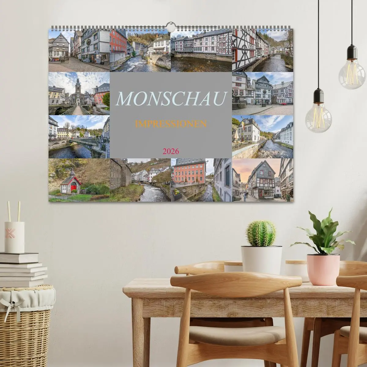 Bild: 9783457412015 | Monschau Impressionen (Wandkalender 2026 DIN A2 quer), CALVENDO...
