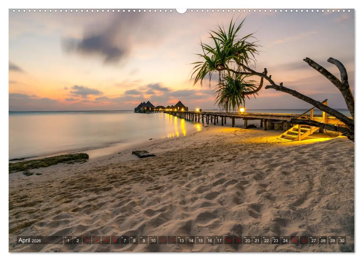 Bild: 9783457652015 | Malediven - Das perfekte Licht (hochwertiger Premium Wandkalender...