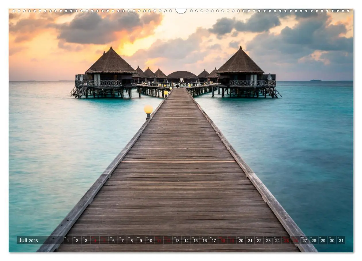 Bild: 9783457652015 | Malediven - Das perfekte Licht (hochwertiger Premium Wandkalender...