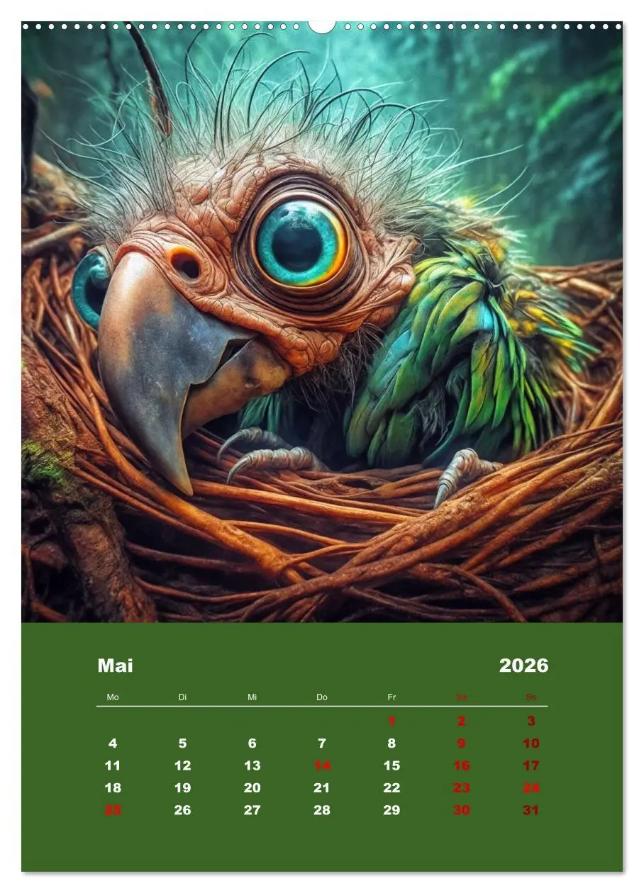 Bild: 9783516292015 | Waldo und Stefler (Wandkalender 2026 DIN A2 hoch), CALVENDO...
