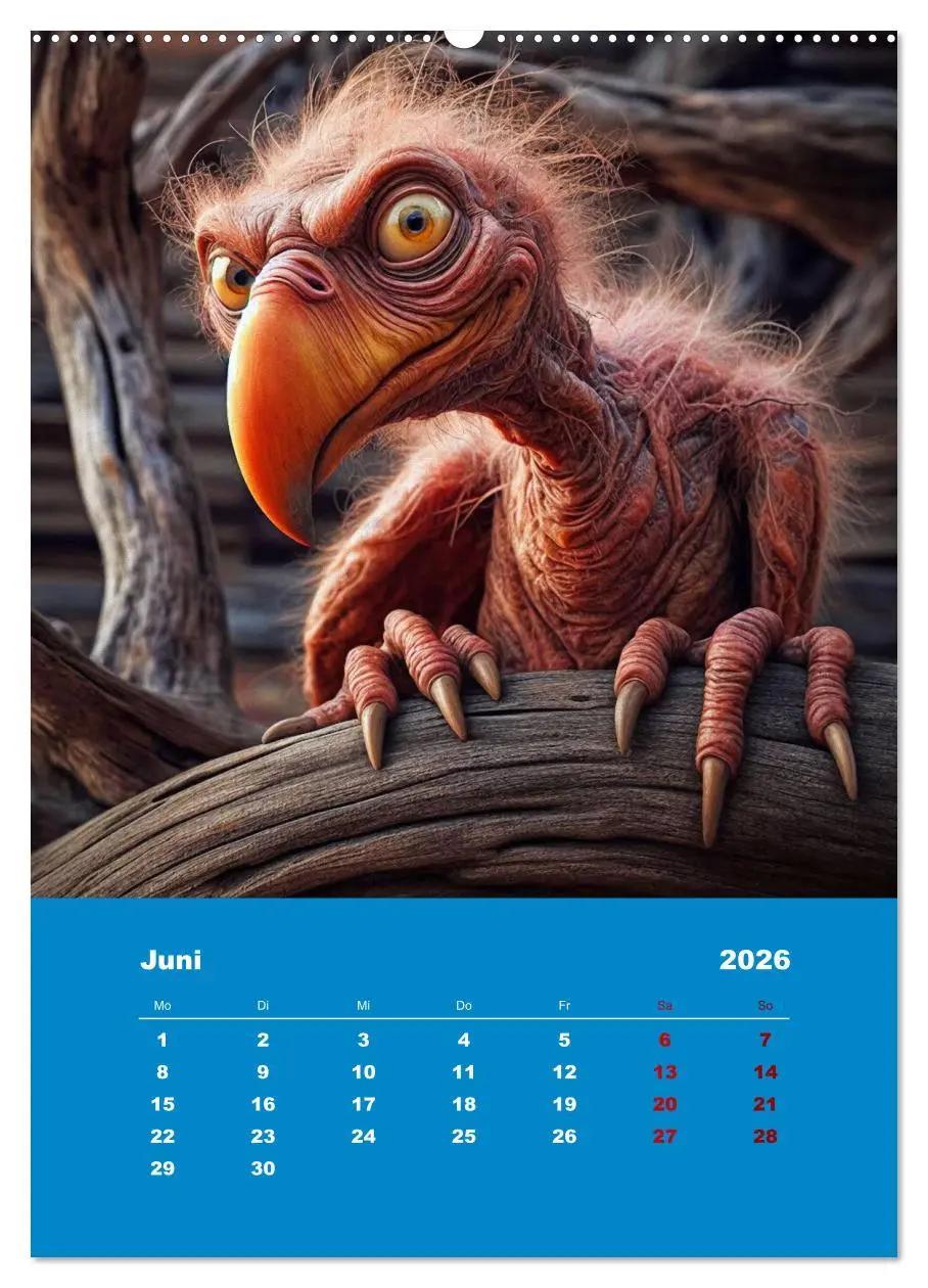 Bild: 9783516292015 | Waldo und Stefler (Wandkalender 2026 DIN A2 hoch), CALVENDO...