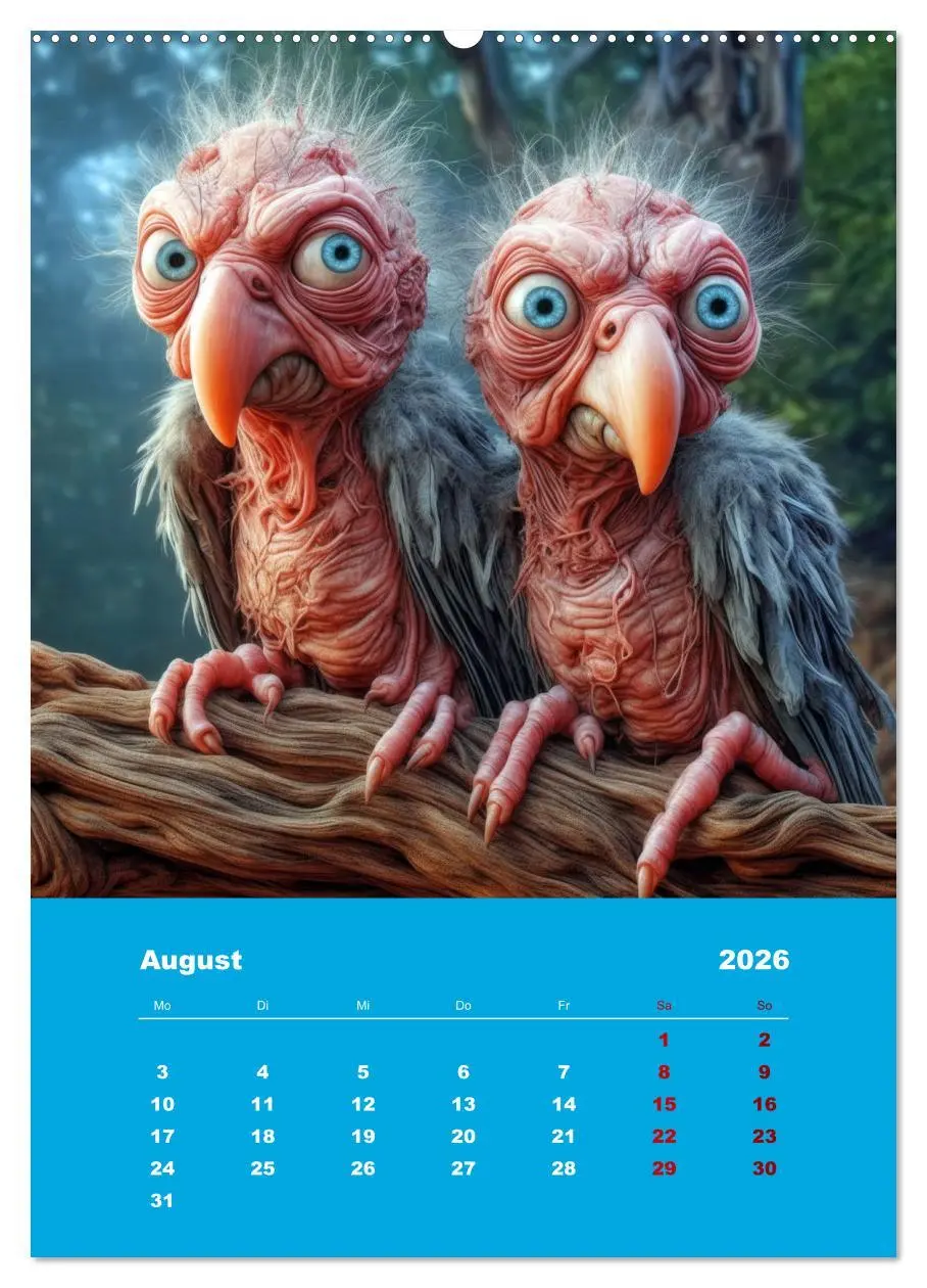 Bild: 9783516292015 | Waldo und Stefler (Wandkalender 2026 DIN A2 hoch), CALVENDO...