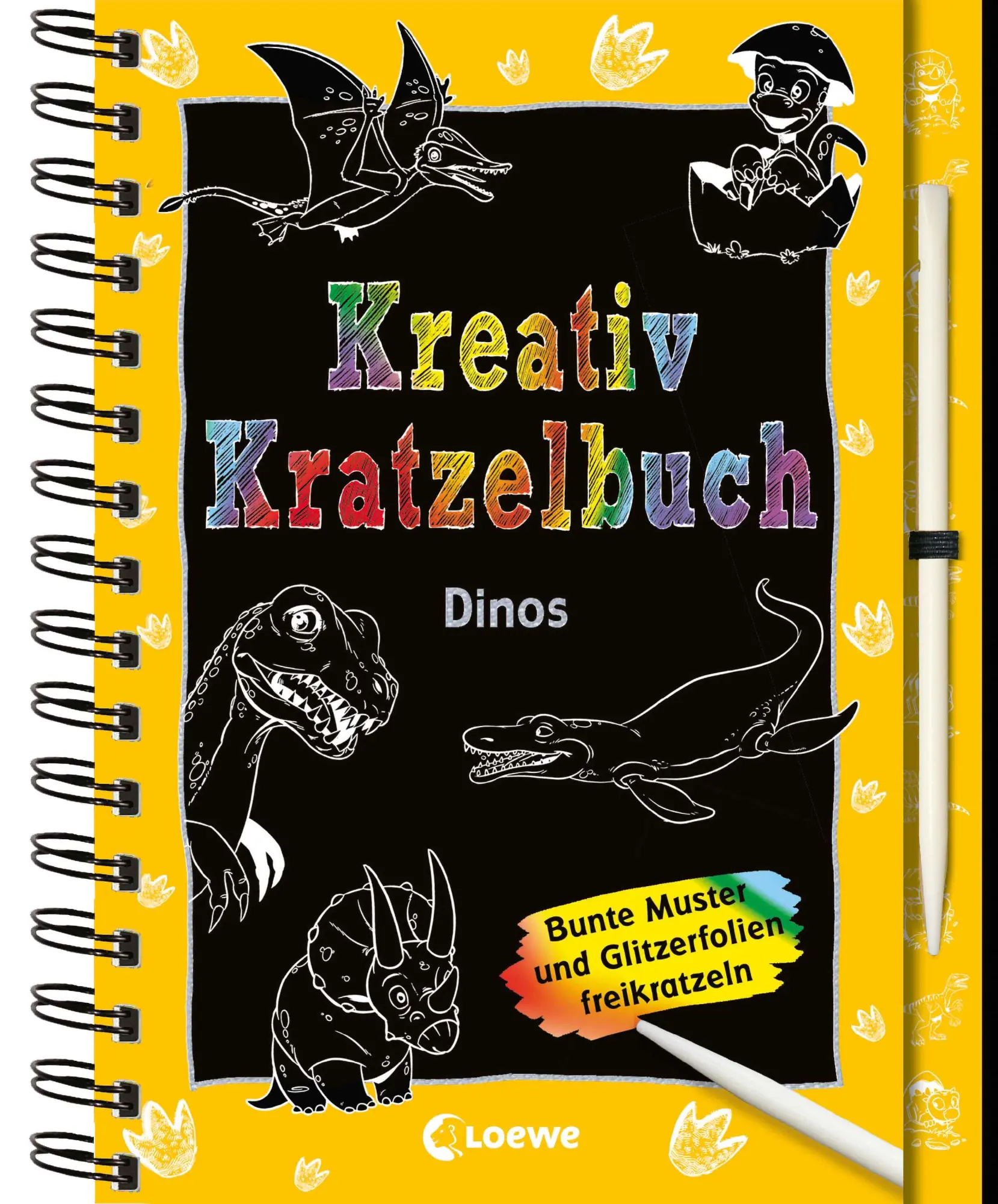 Cover: 9783785582015 | Kreativ-Kratzelbuch: Dinos | Steffen Winkler | Taschenbuch | 68 S.
