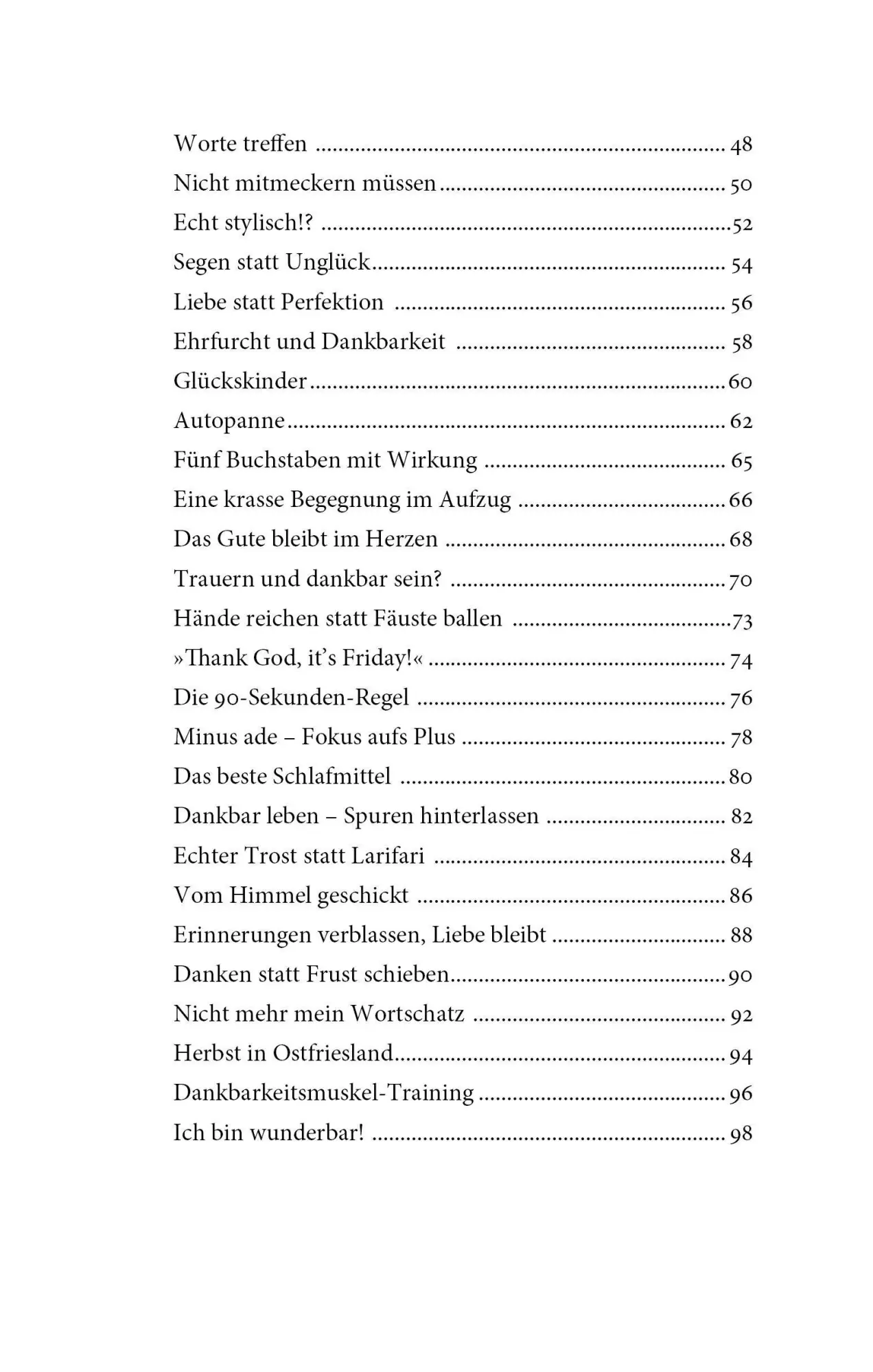 Bild: 9783862562015 | Die Brille der Dankbarkeit | Leichter leben mit neuem Blick | Buch